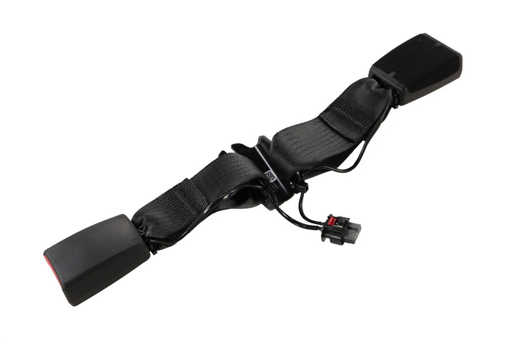 GM Genuine Parts Jet Black Rear Passenger Side Seat Belt Buckle Kit