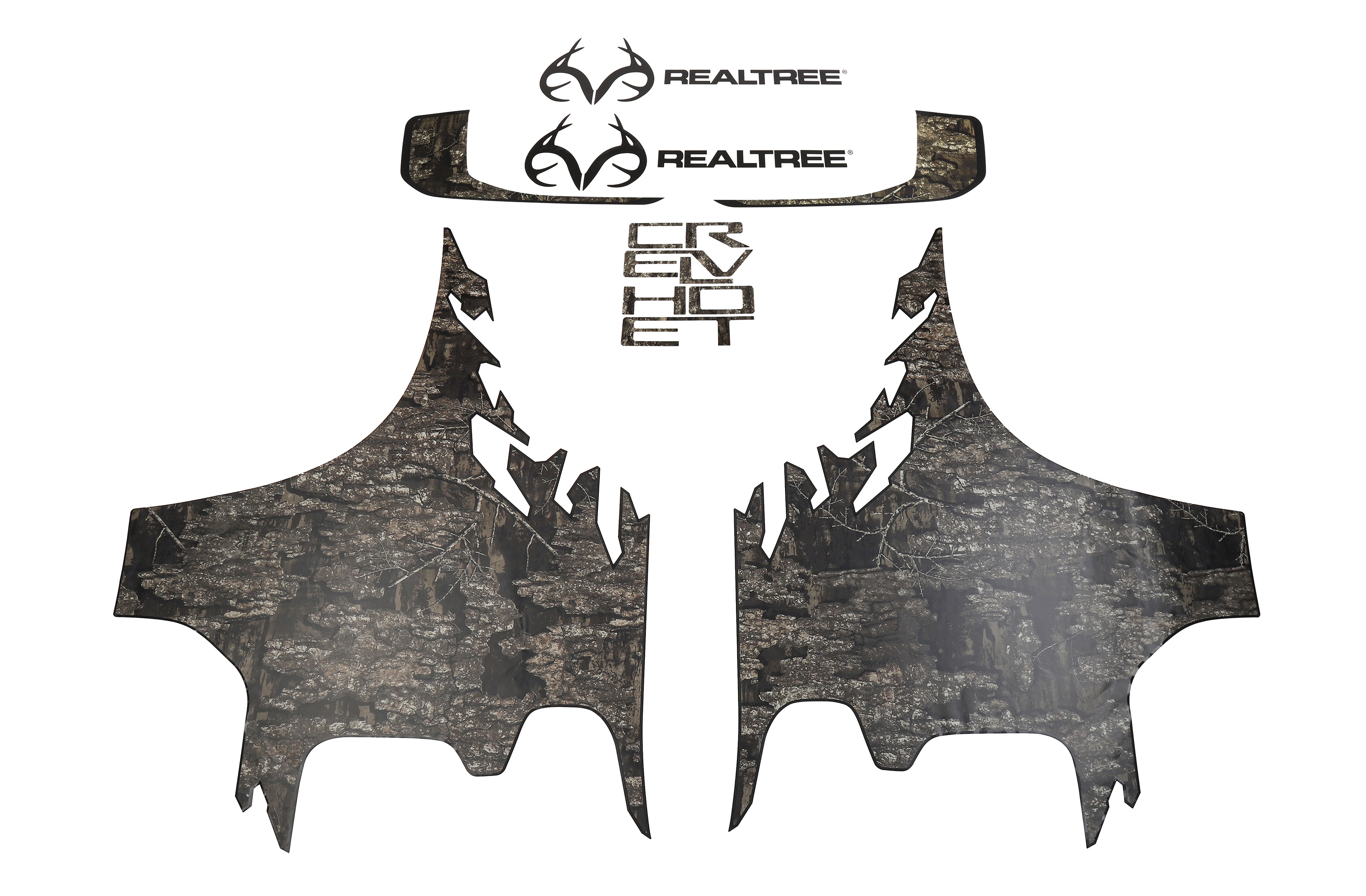 Bodyside Decal Package in Realtree® Graphics with Chevrolet Lettering and Realtree® Logo