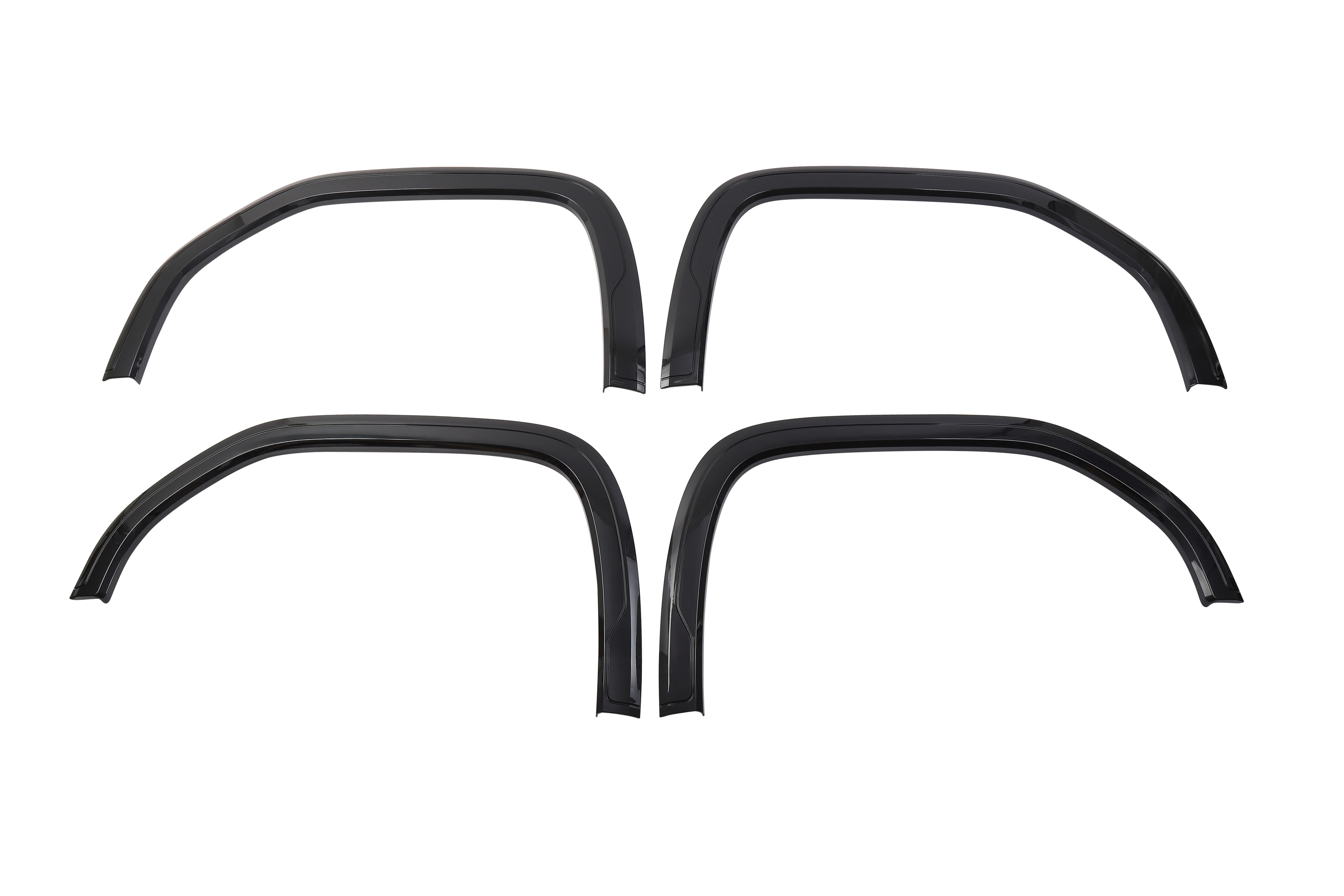 Front and Rear Fender Flare Set in Titanium Rush Metallic