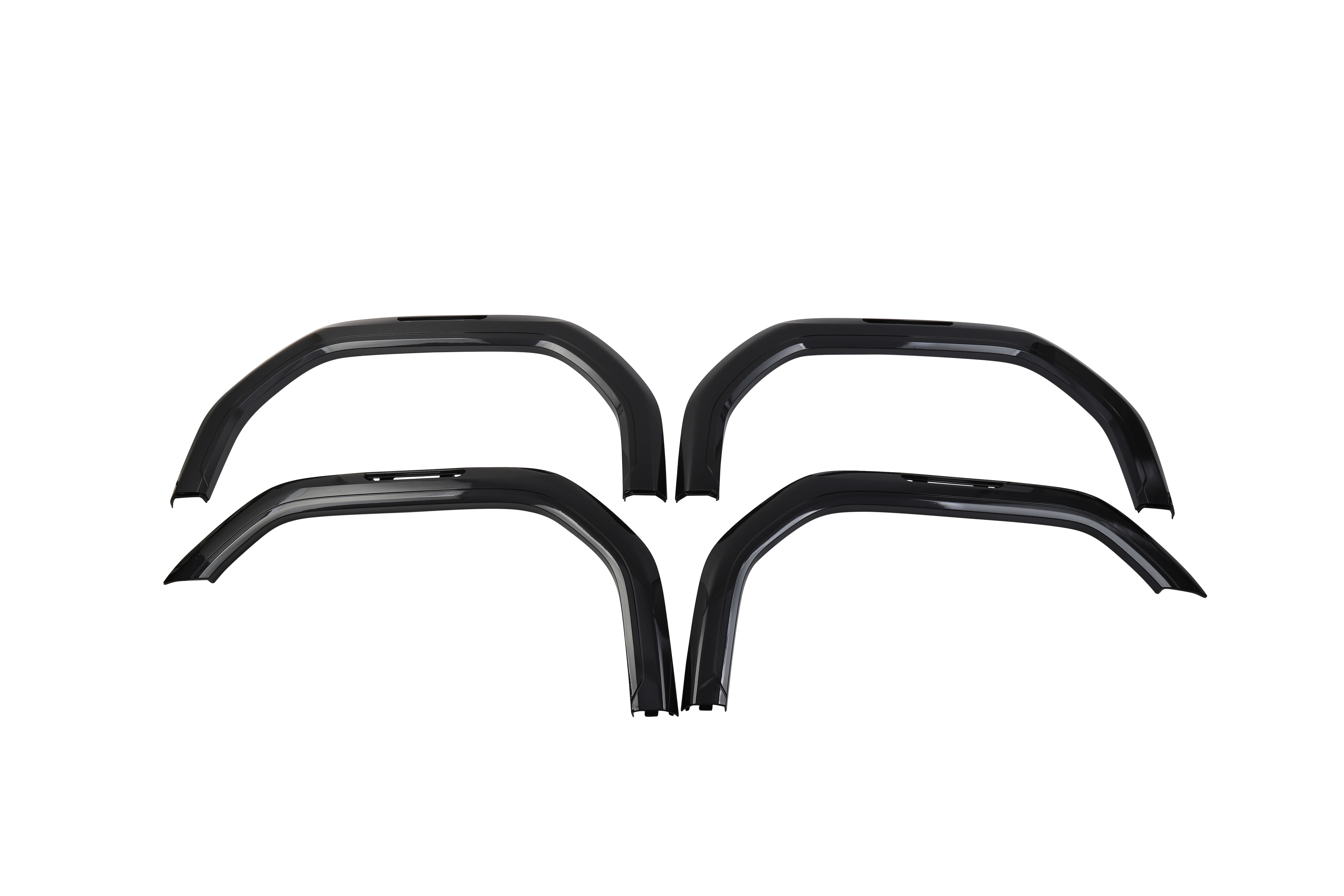 Front and Rear Fender Flare Set in Titanium Rush Metallic