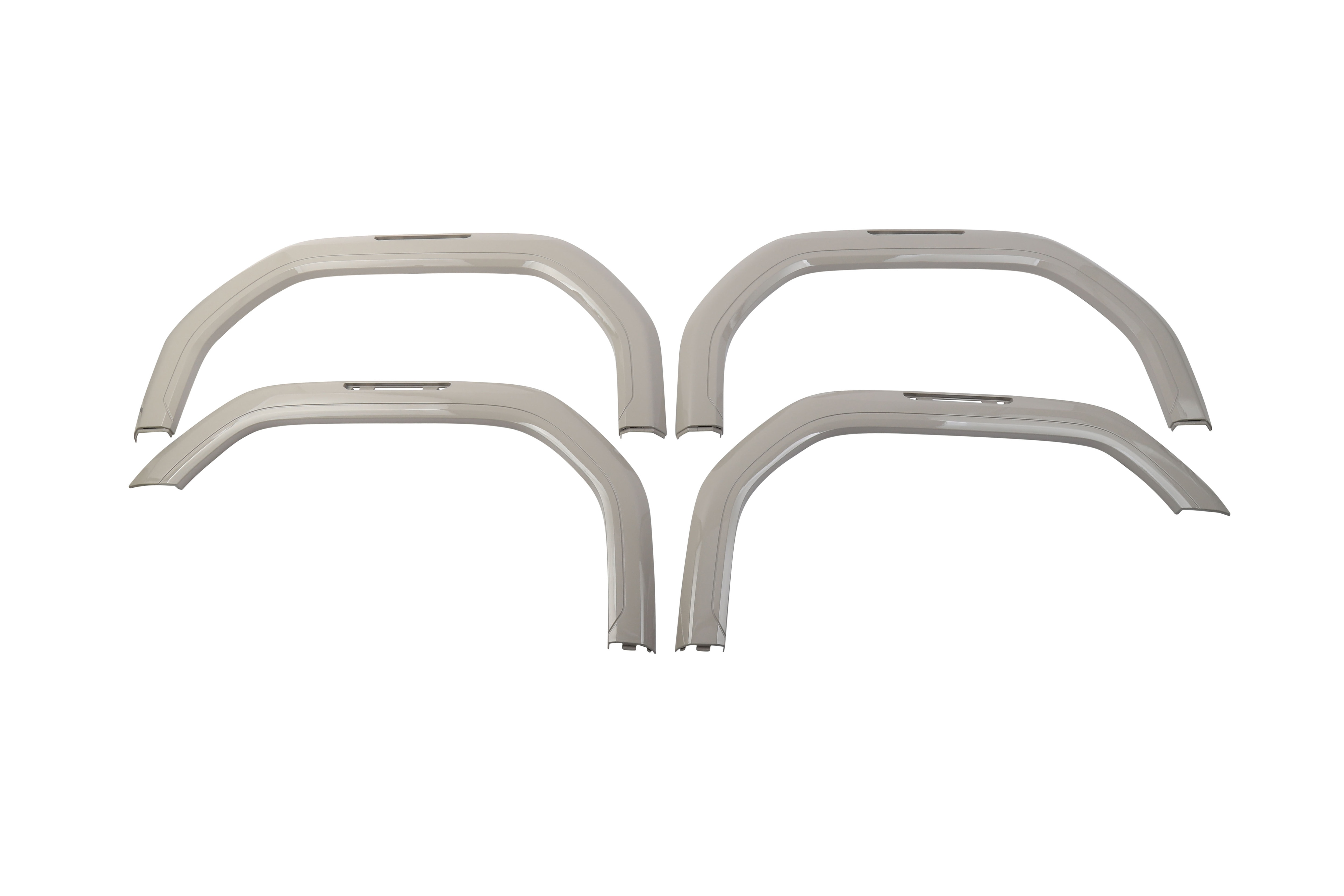 Front and Rear Fender Flare Set in Coastal Dune