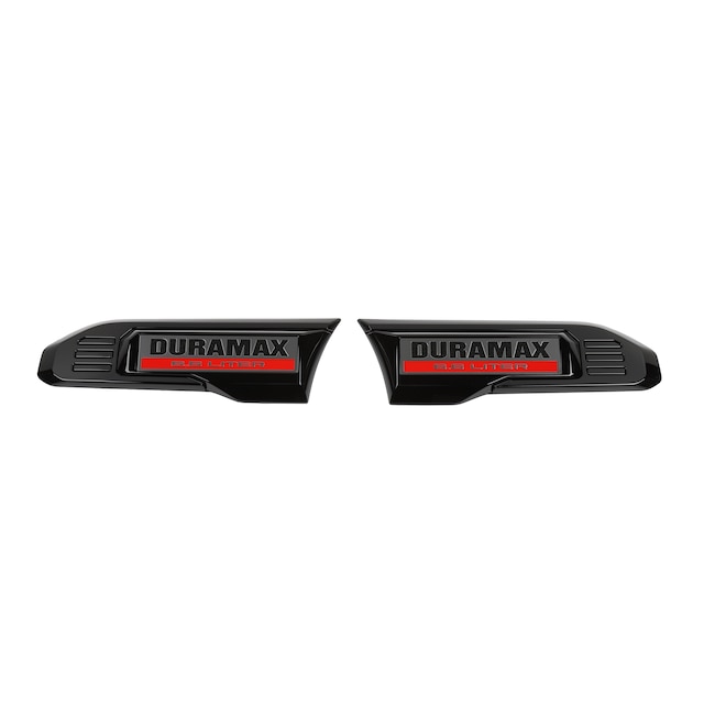 Sierra Duramax® 6.6L Emblems in Black