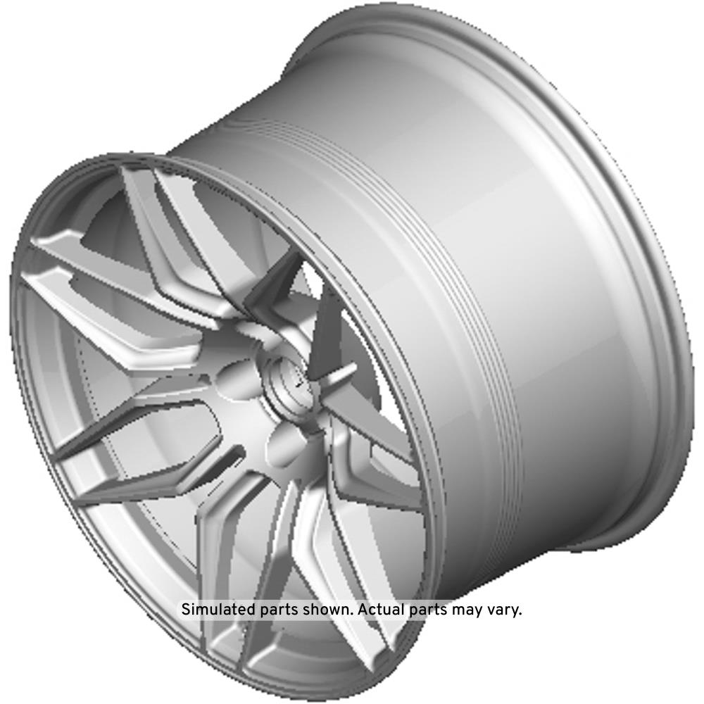 GM Genuine Parts Titanium Satin Rear Wheel