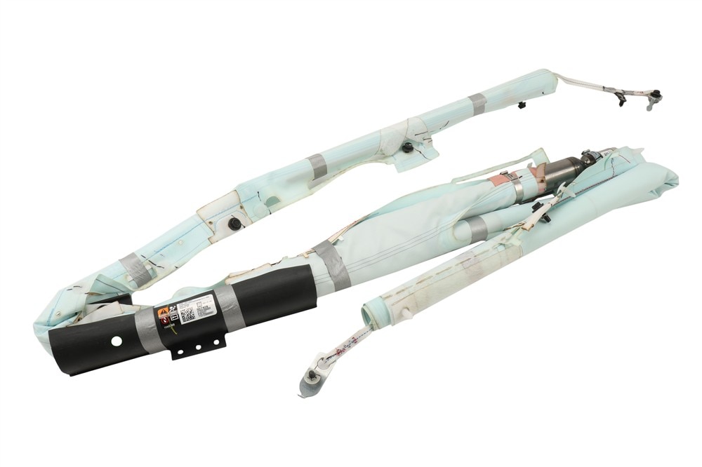 GM Genuine Parts Passenger Side Front and Rear Row Roof Rail Airbag