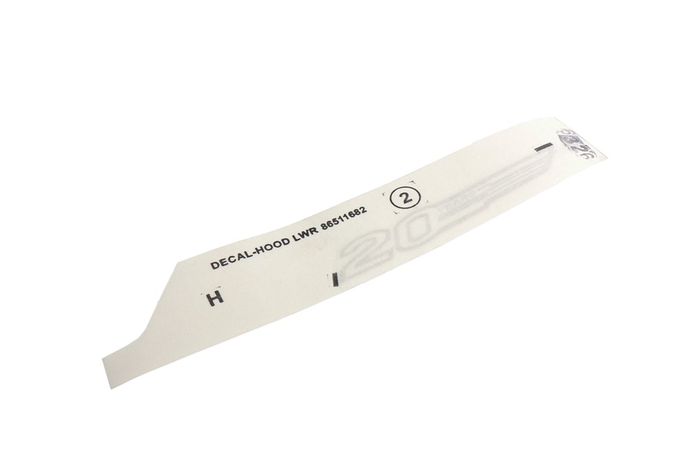 GM Genuine Parts Hood Lower Decal