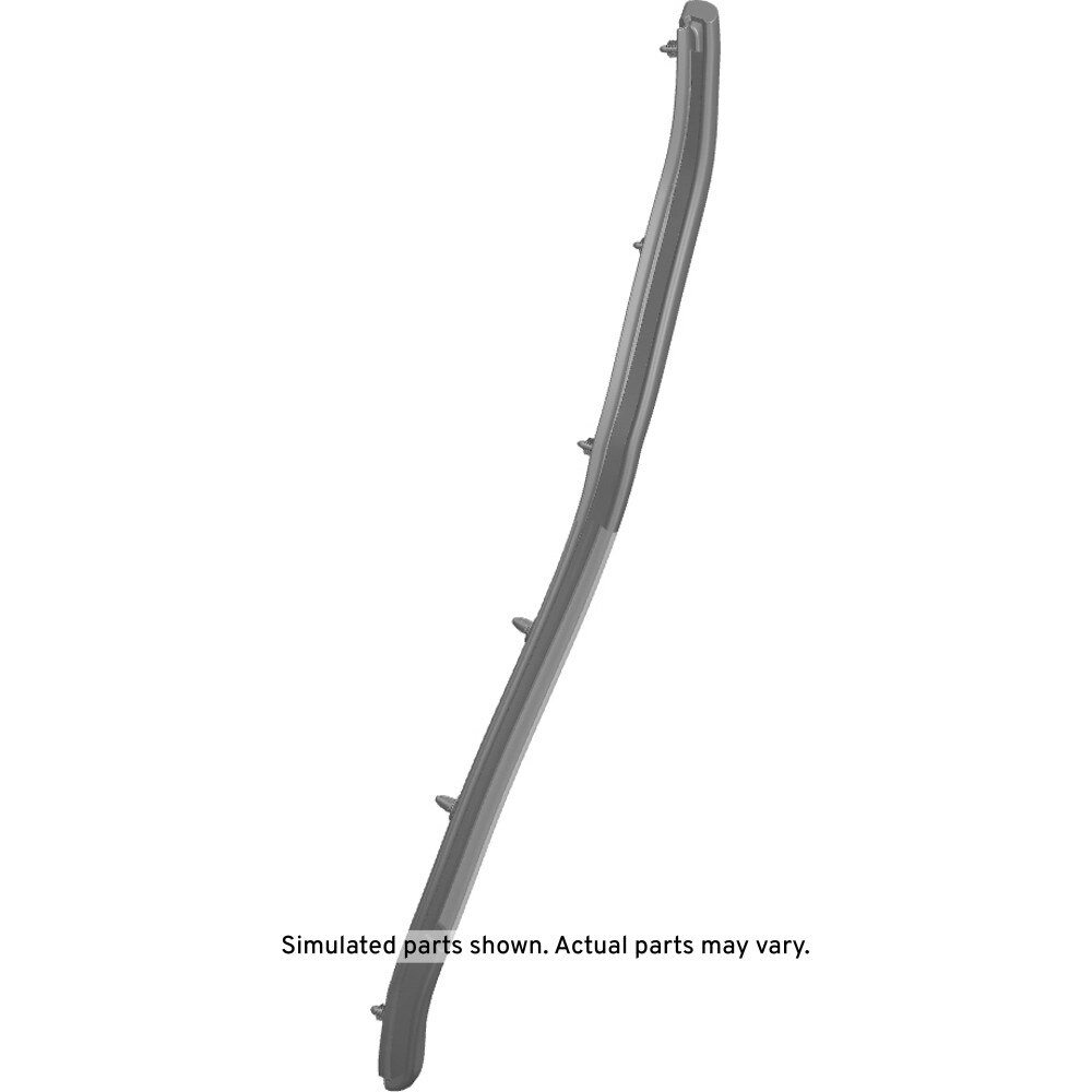 GM Genuine Parts Rear Driver Side Door Rear Auxiliary Weatherstrip