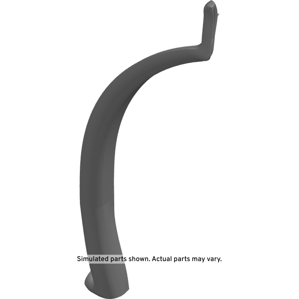 GM Genuine Parts Rear Driver Side Door Below Belt Rear Auxiliary Weatherstrip