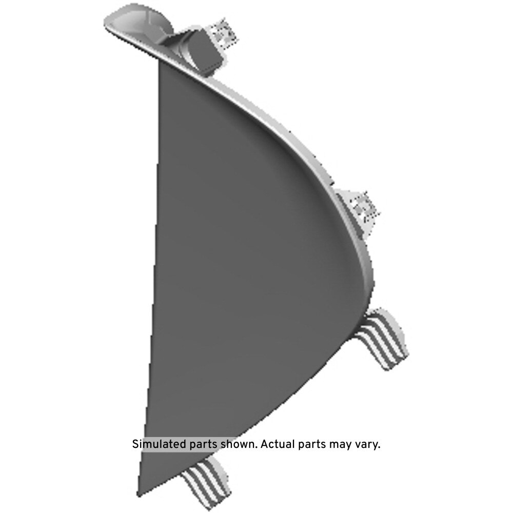 GM Genuine Parts Oxford Stone Front Passenger Side Door Trim Panel Insert Cover