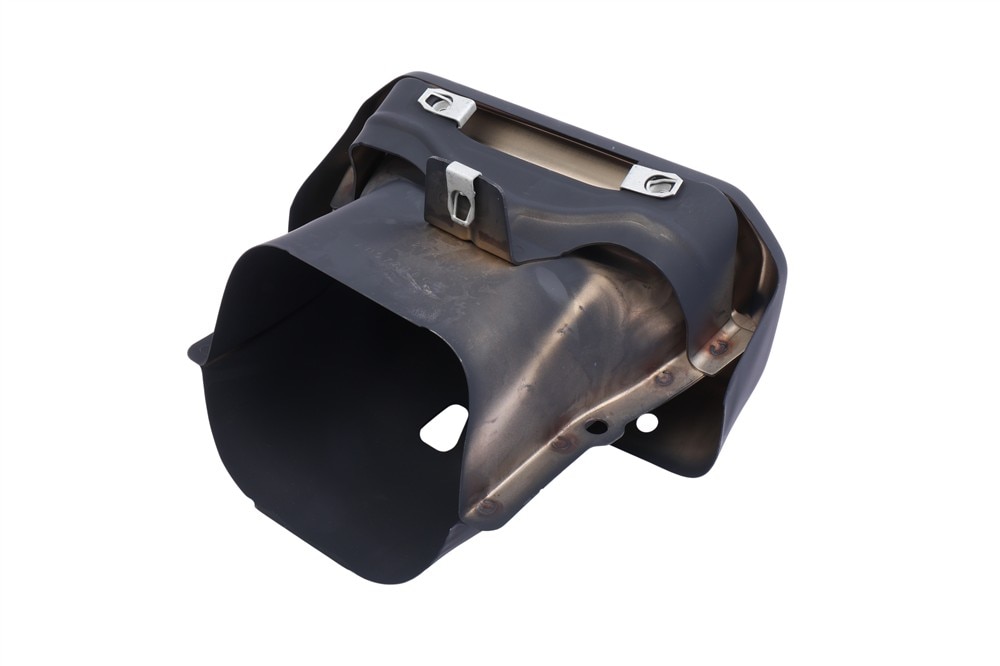 GM Genuine Parts Black Passenger Side Exhaust Tail Pipe Heat