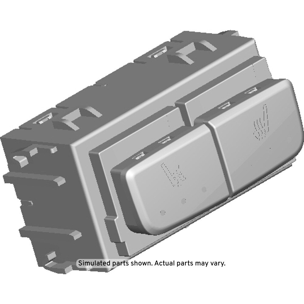 GM Genuine Parts Jet Black Rear Seat Heater Switch