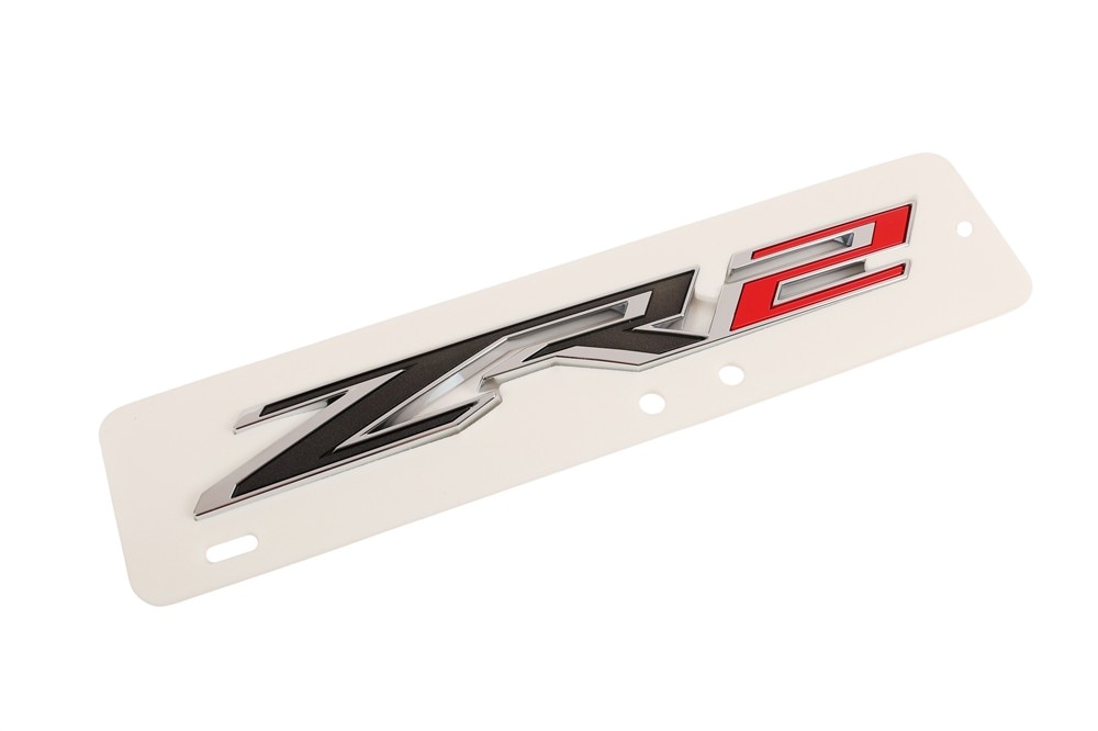 GM Genuine Parts Exterior Bright Chrome Marketing Package Name Plate
