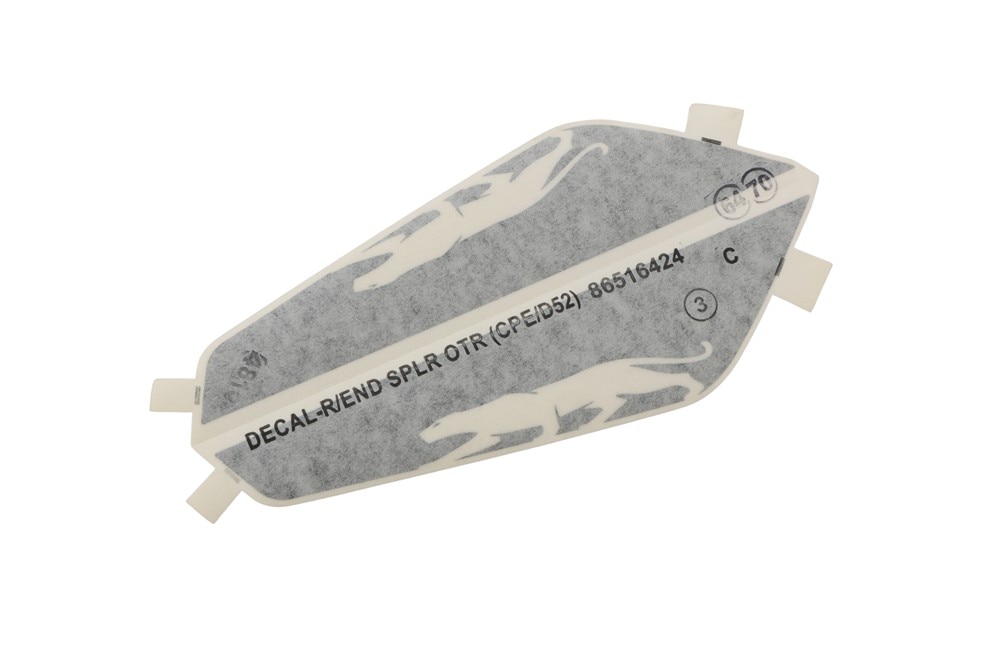 GM Genuine Parts Rear End Spoiler Outer Decal