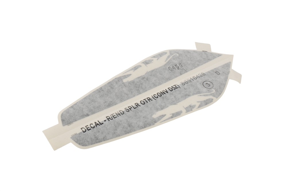 GM Genuine Parts Rear End Spoiler Outer Decal