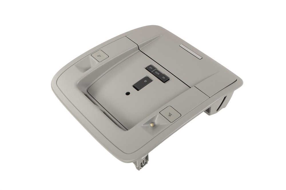 GM Genuine Parts Light Ash Gray Roof Console