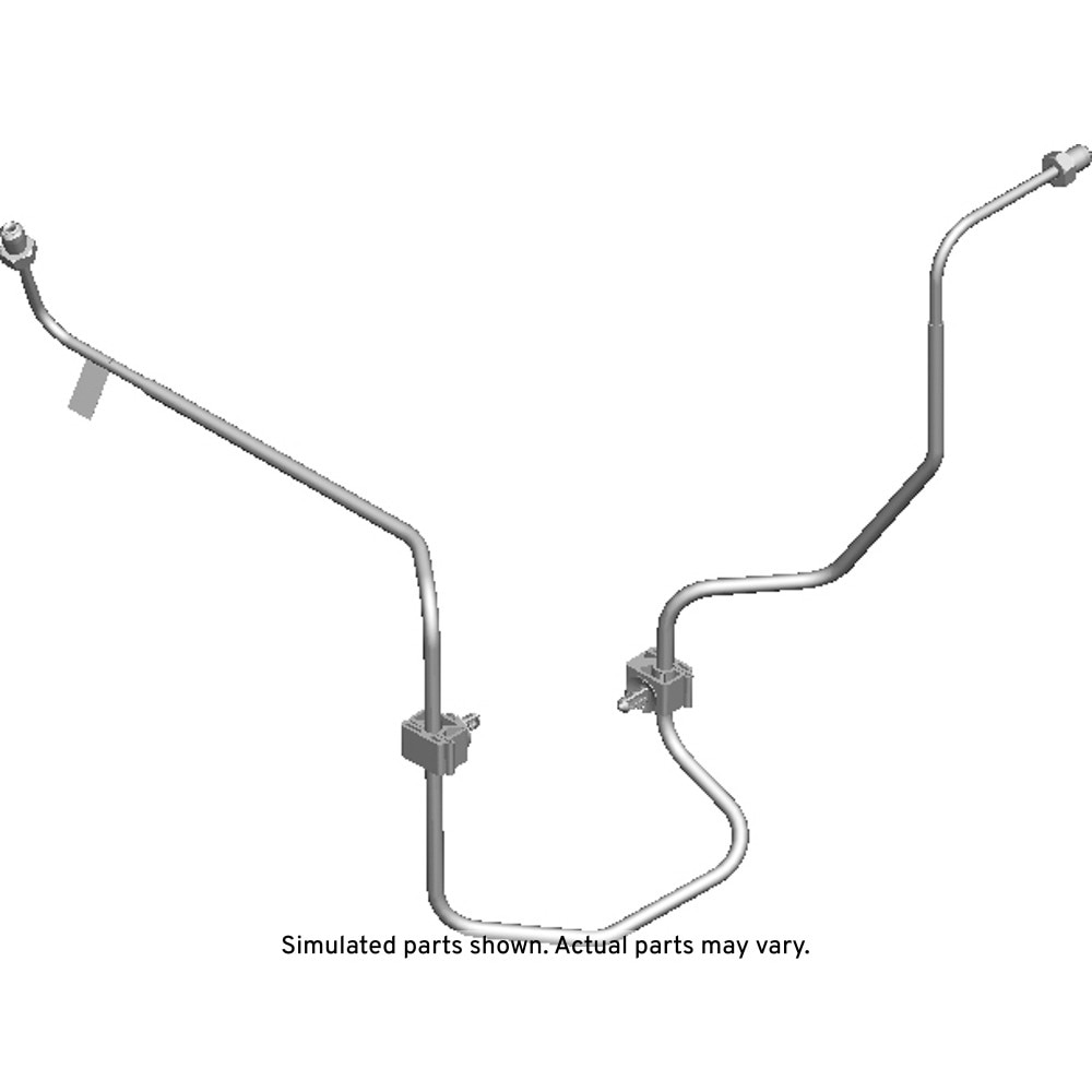 GM Genuine Parts Front Driver Side Brake Pipe