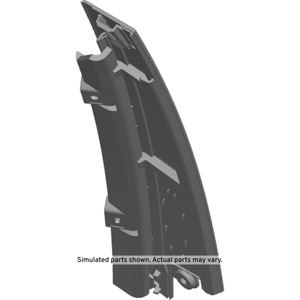 GM Genuine Parts Front Passenger Side Door Window Frame Rear Applique