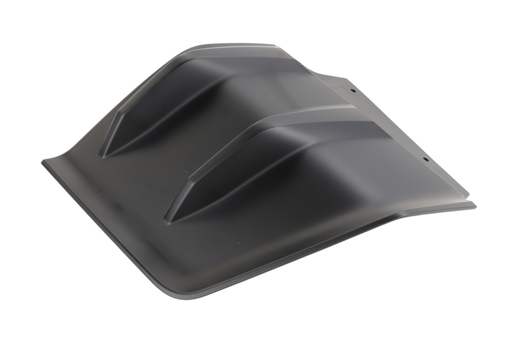 GM Genuine Parts Primed Rear Bumper Passenger Side Fascia Upper Molding