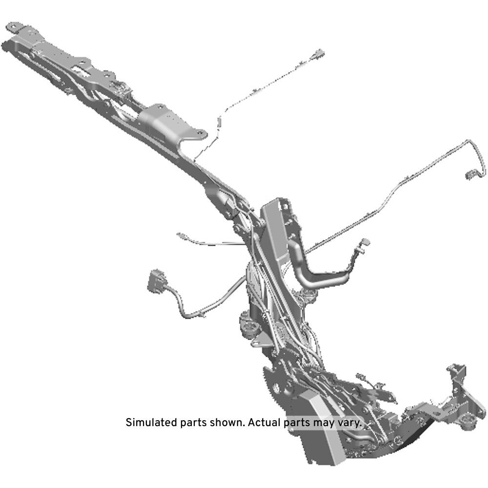 GM Genuine Parts Driver Side Folding Top Side Rail
