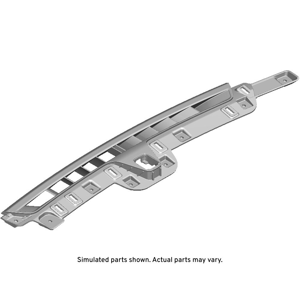 GM Genuine Parts Backen Black Windshield Defroster Nozzle Grille