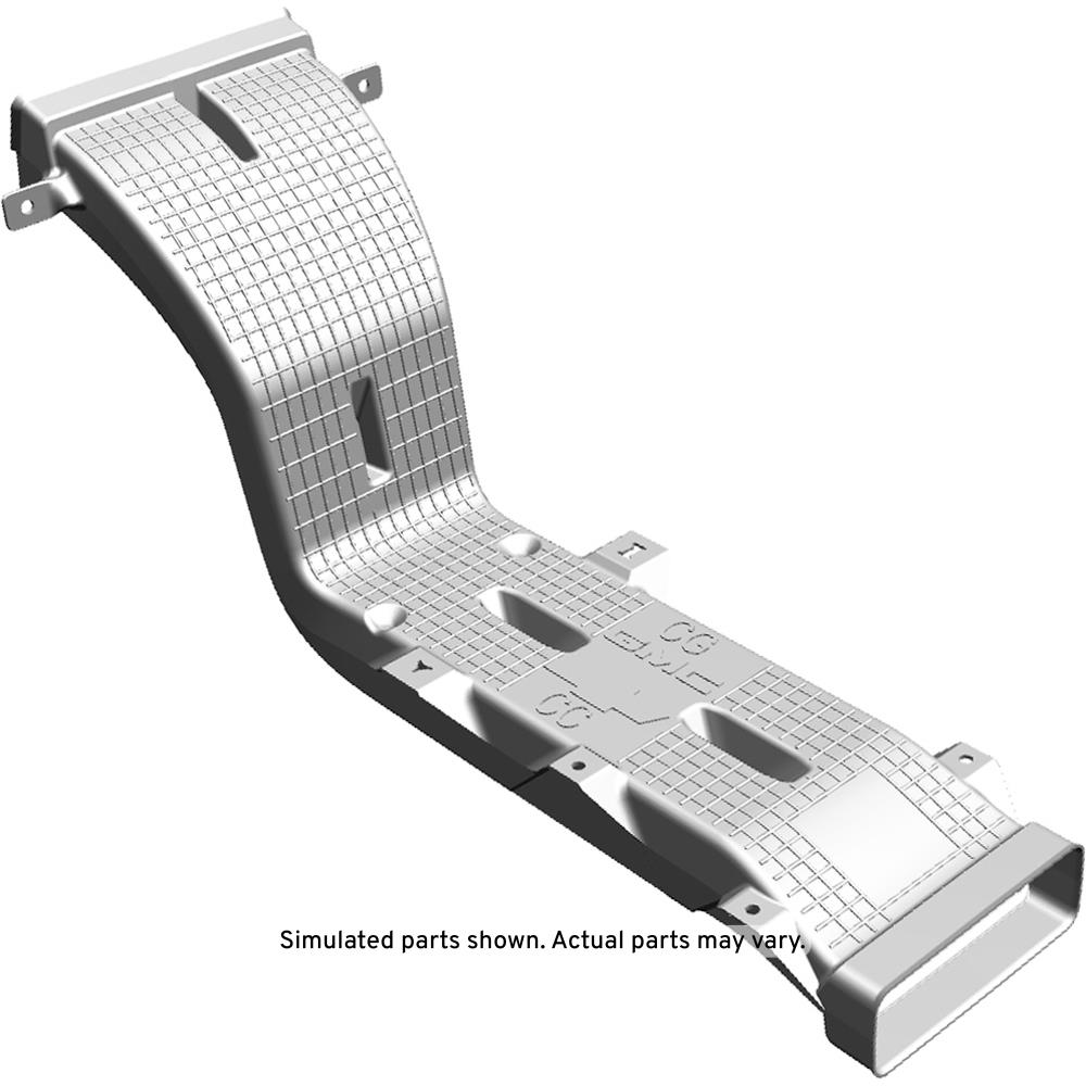 GM Genuine Parts Front Floor Console Rear Air Rear Duct