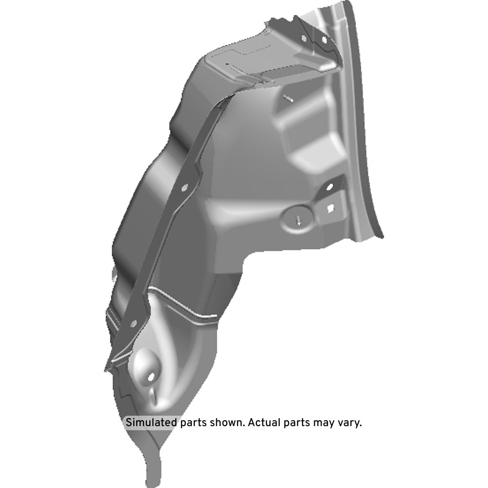 GM Genuine Parts Driver Side Body Side Tail Lamp Pocket