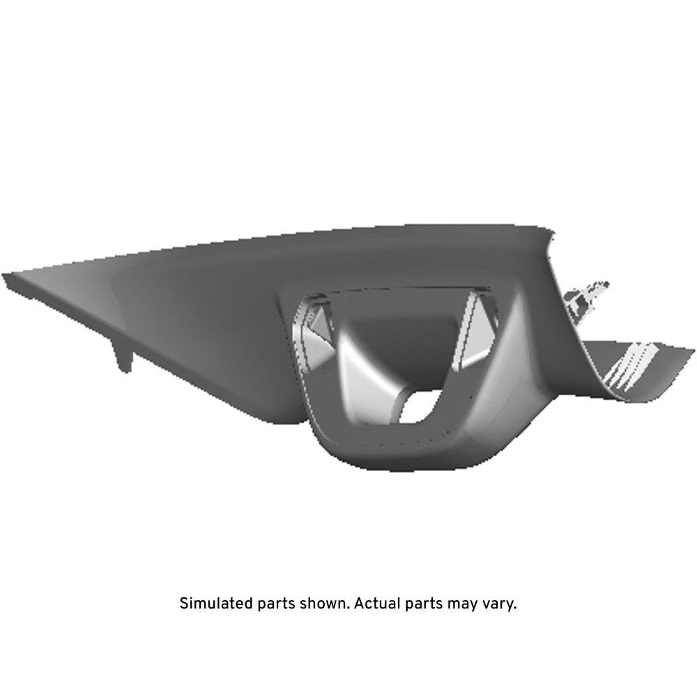GM Genuine Parts Very Dark Atmosphere Passenger Side Windshield Garnish Molding