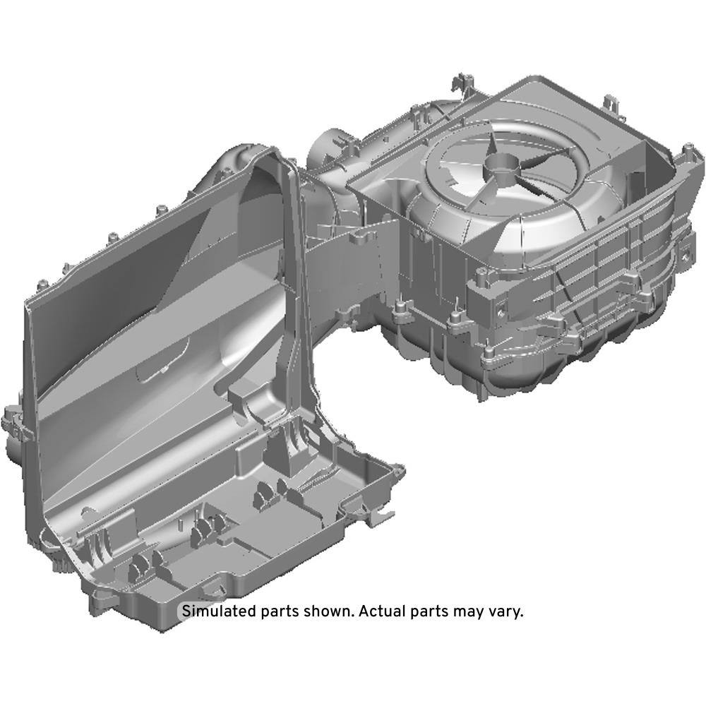 GM Genuine Parts Air Conditioning Evaporator and Blower Case