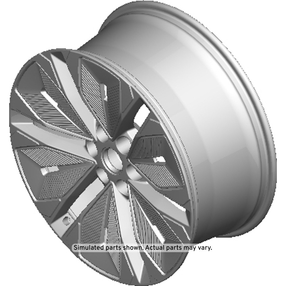 GM Genuine Parts High Gloss Black Front and Rear Wheel