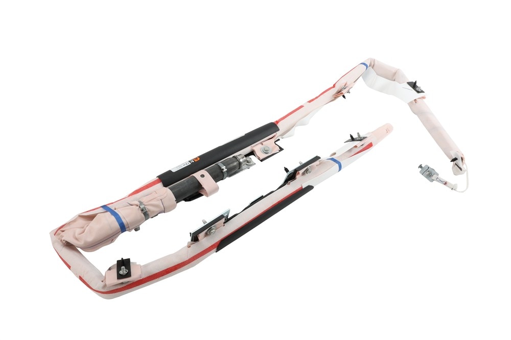 GM Genuine Parts Front and Rear Row Passenger Side Roof Rail Airbag