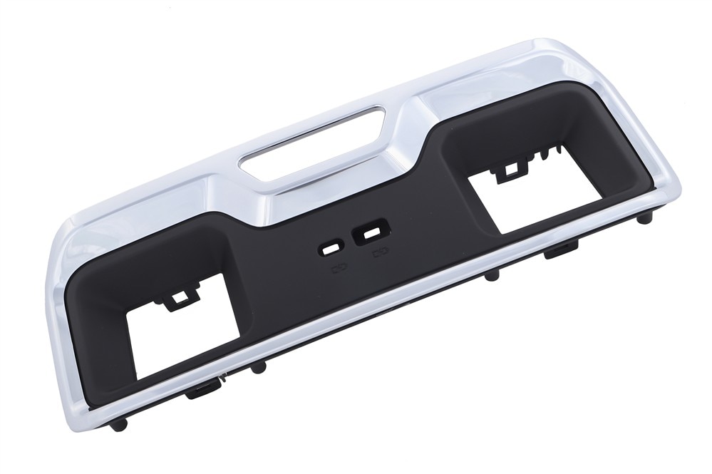 GM Genuine Parts Jet Black Front Floor Rear Console Trim Plate