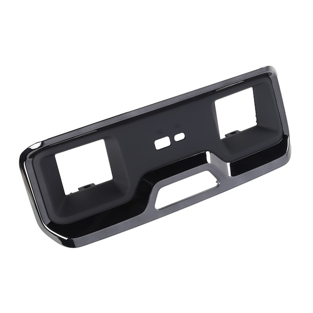 GM Genuine Parts Jet Black Front Floor Rear Console Trim Plate