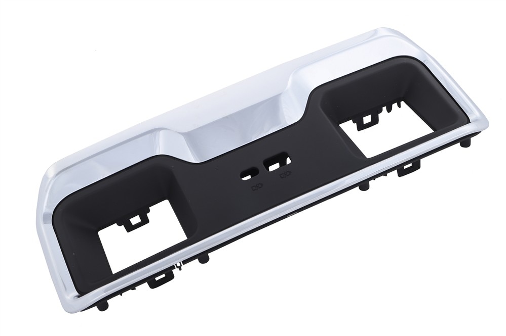 GM Genuine Parts Jet Black Front Floor Rear Console Trim Plate