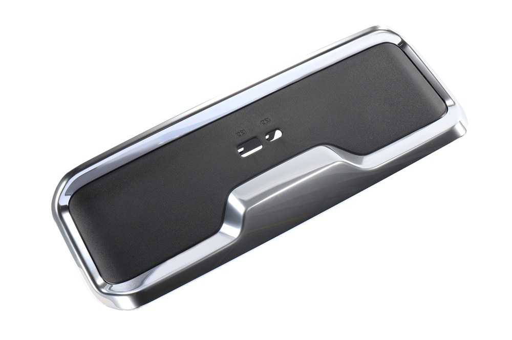 GM Genuine Parts Jet Black Front Floor Rear Console Trim Plate