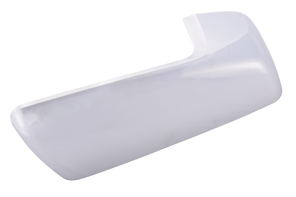 GM Genuine Parts Galvano Silver Passenger Side Door Mirror Housing Upper Cover