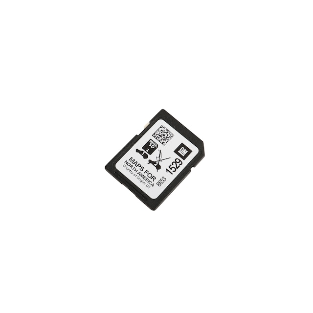 GM Genuine Parts Navigation Data Card