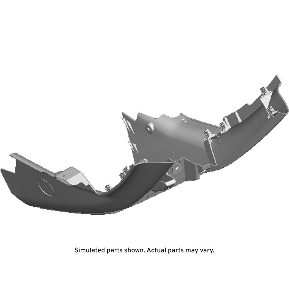 GM Genuine Parts Sky Cool Gray Instrument Panel Lower Center Trim Panel