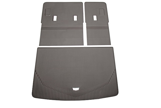 Second-Row Interlocking Premium All-Weather Floor Liner in Very Dark ...