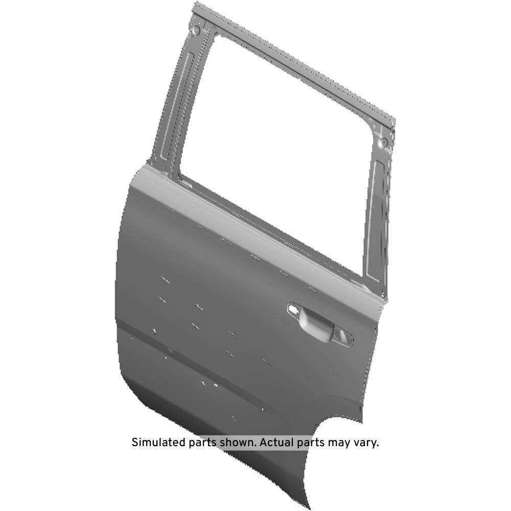 GM Genuine Parts Rear Driver Side Door