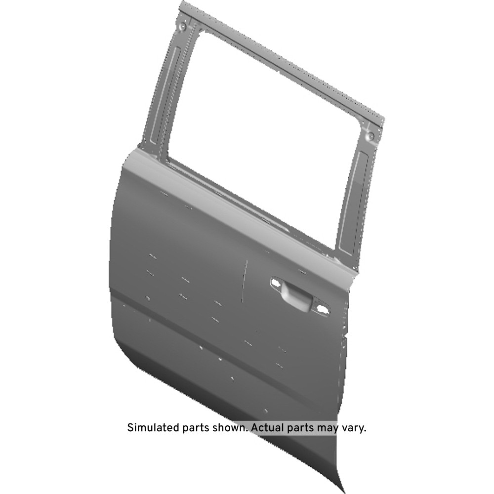 GM Genuine Parts Rear Driver Side Door