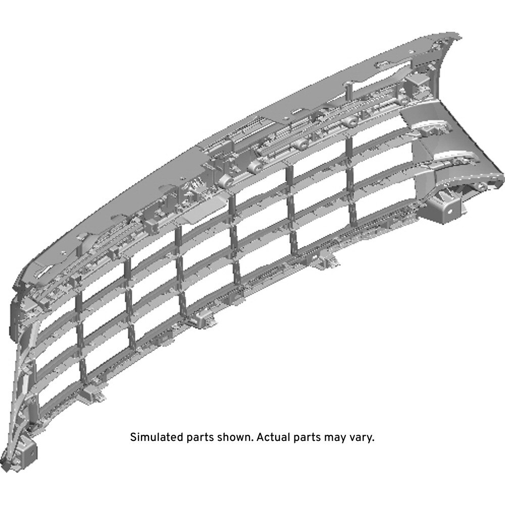 GM Genuine Parts Exterior Bright Chrome Front Grille