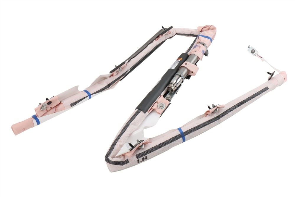 GM Genuine Parts Front and Rear Row Driver Side Roof Rail Airbag
