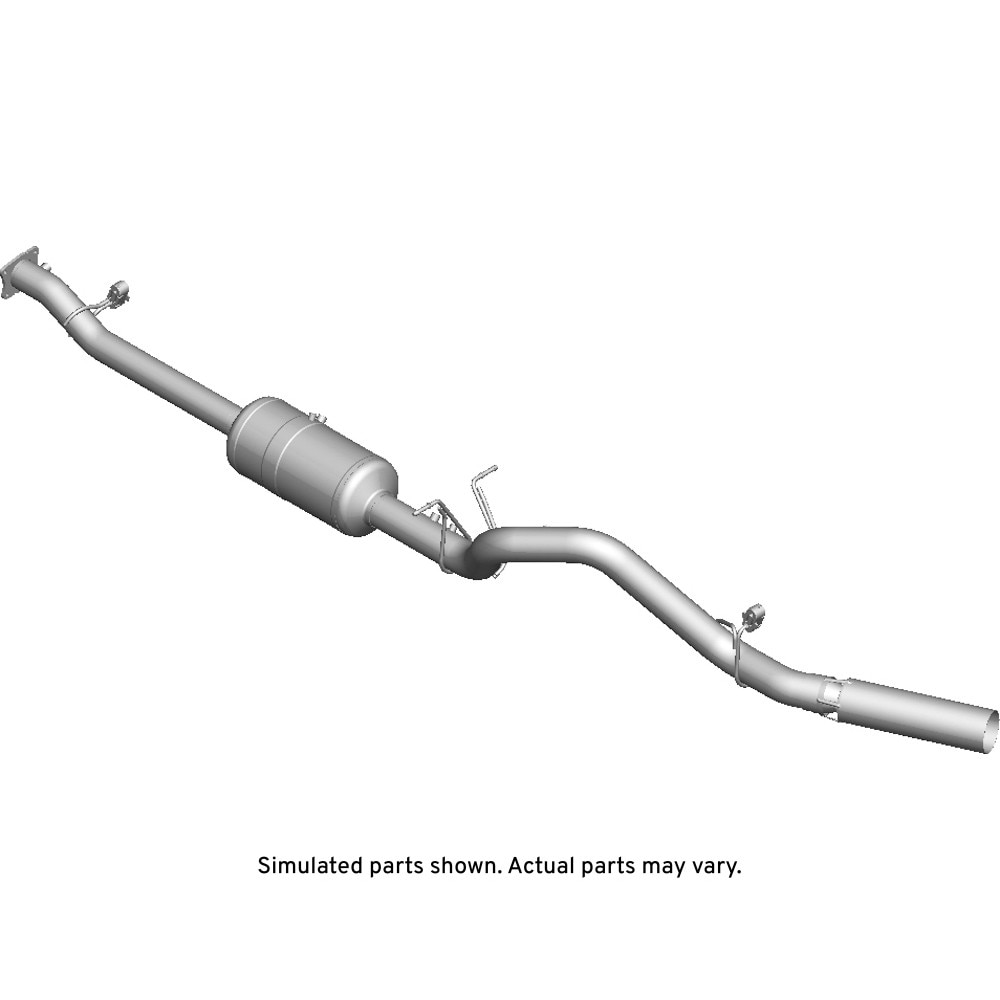 GM Genuine Parts Exhaust Particulate Filter with Exhaust Pipe
