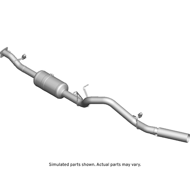 GM Genuine Parts Exhaust Particulate Filter with Exhaust Pipe