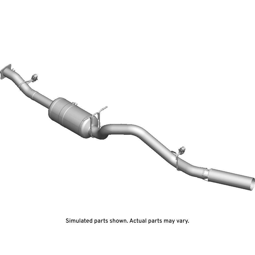 GM Genuine Parts Exhaust Particulate Filter with Exhaust Pipe