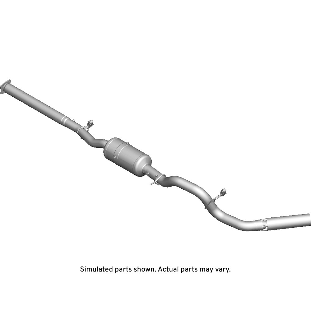 GM Genuine Parts Exhaust Particulate Filter with Exhaust Pipe