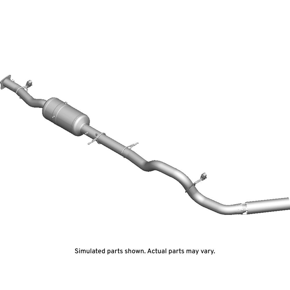 GM Genuine Parts Exhaust Particulate Filter with Exhaust Pipe