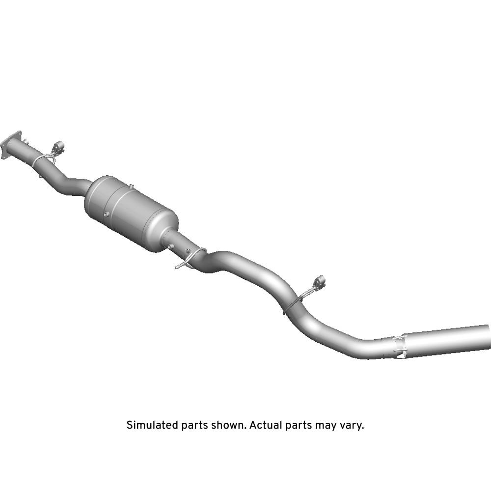 GM Genuine Parts Exhaust Particulate Filter with Exhaust Pipe