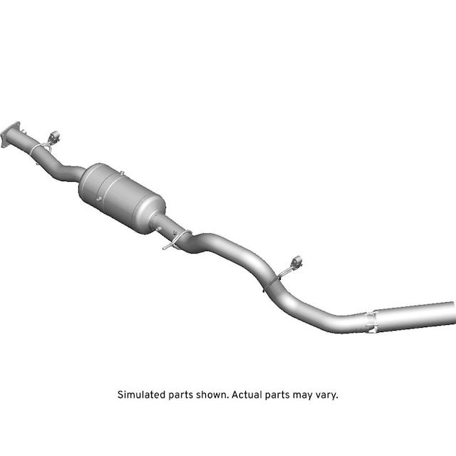 GM Genuine Parts Exhaust Particulate Filter with Exhaust Pipe
