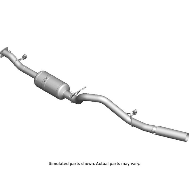GM Genuine Parts Exhaust Particulate Filter with Exhaust Pipe