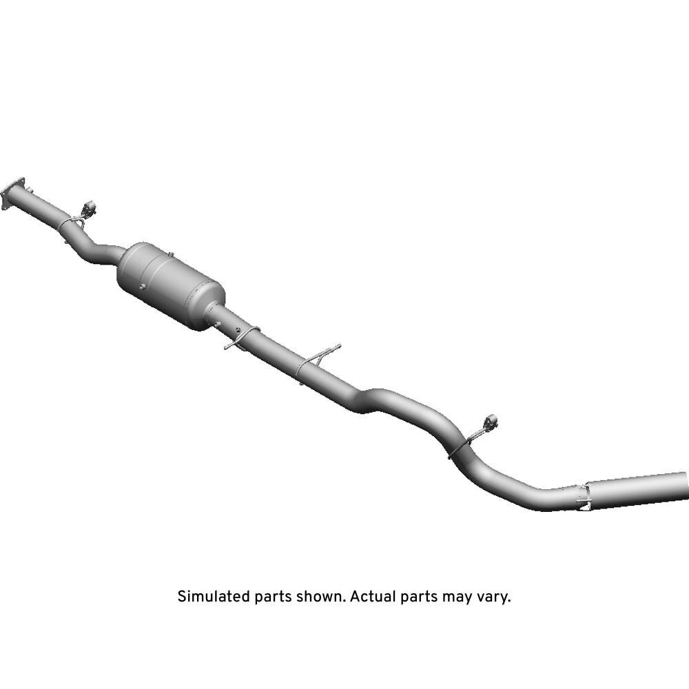 GM Genuine Parts Exhaust Particulate Filter with Exhaust Pipe